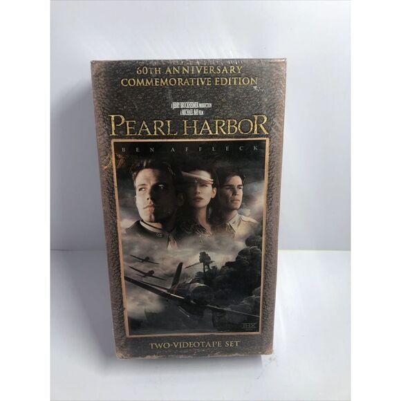Pearl Harbor VHS 2001 Brand New Sealed 2 Tape Set 60th Anniversary Edition - Picture 2 of 6
